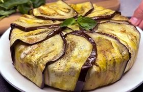 (ویدیو) طرز تهیه غذای مدیترانه ای با بادمجان