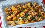 طرز تهیه گل کلم کبابی خوشمزه و رژیمی