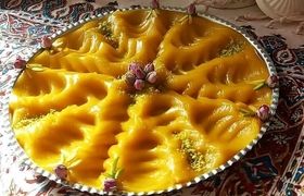 (ویدیو) طرز تهیه حلوا شیر بدون شربت بار