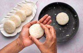 طرز تهیه رایس کیک رژیمی خانگی آسان در 10 دقیقه!
