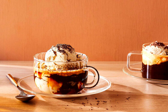 طرز تهیه آفوگاتو با اسپرسو