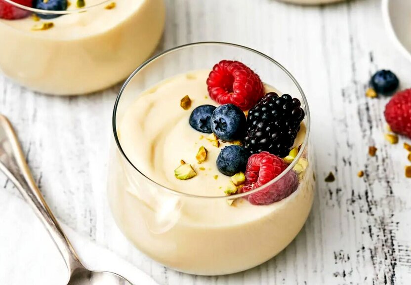 طرز تهیه کاستارد وانیلی