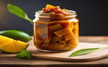 راز خوشمزگی ترشی انبه بندری و هندی + آموزش