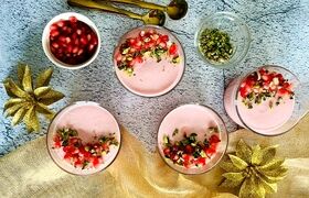 طرز تهیه موس انار برای شب یلدا