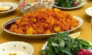 پامادور پلا گیلانی؛ پلو مخلوط بدون گوشت مخصوص گیاه خواران
