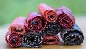 طرز تهیه لواشک لیمو ، نعناع و تمشک