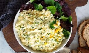 طرز تهیه سالاد تخم مرغ، سالاد خوشمزه و سرشار از پروتئین