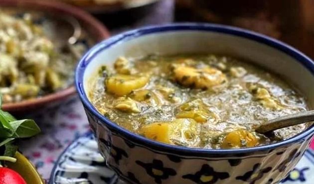 طرز تهیه اشکنه اسفناج تهرانی؛ یک شام ساده و راحت