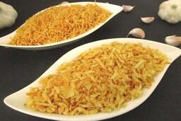سیر داغ خشک و ترد مجلسی بدون روغن + طرز تهیه