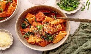 طرز تهیه پاستا اسفناج؛ فوری و خوشمزه
