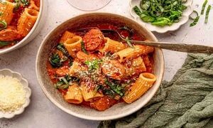 طرز تهیه پاستا اسفناج؛ فوری و خوشمزه