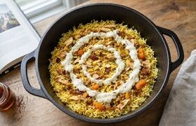 شاه پلو با مرغ ؛ مواد شاه پلو چیست ؟ | طرز تهیه خوشمزه‌ترین پلو مخلوط ایرانی با مرغ