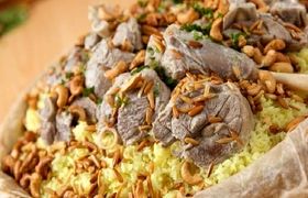 طرز تهیه منسف؛ غذای خوش طعم اردنی