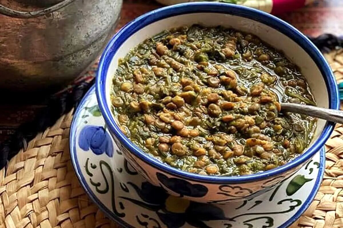 عدسی اسفناج ؛ بمب انرژی و سلامتی در یک کاسه !