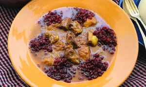 لوه کباب؛ غذای سنتی مازندران با گوشت گوسفندی و آب نارنج