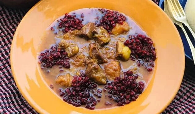 لوه کباب؛ غذای سنتی مازندران با گوشت گوسفندی و آب نارنج