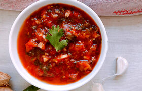 طرز تهیه ترشی بندری به ۲ روش مخلوط و لیته