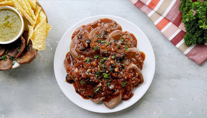 خوراک زبان گوساله؛ طرز تهیه خوراک زبان خوشمزه و مجلسی