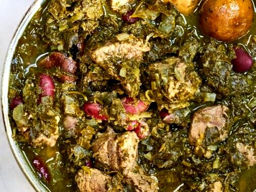 طرز تهیه قرمه‌سبزی با مرغ