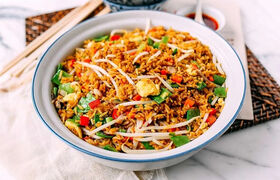 طرز تهیه پلو مخلوط خوشمزه و رنگی‌رنگی!