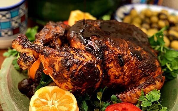 مرغ لونگی گیلانی ؛ این یک دستور خوشمزه برای شکم پر کردن مرغ است