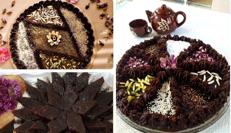 روش تهیه حلوای سیاه اردبیل؛ با این کار حلوا ته نمی‌گیرد 