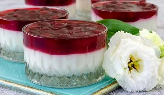 طرز تهیه محلبی آلبالو؛ دسر خنک و خوشمزه مخصوص فصل تابستان