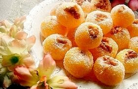 طرز تهیه باسلوق زعفرانی برای شب‌نشینی‌های عید